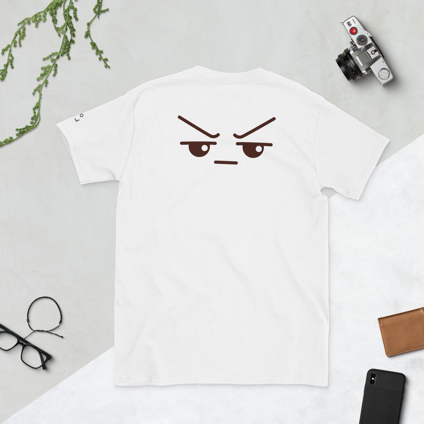 Serious face Short-Sleeve Unisex T-Shirt